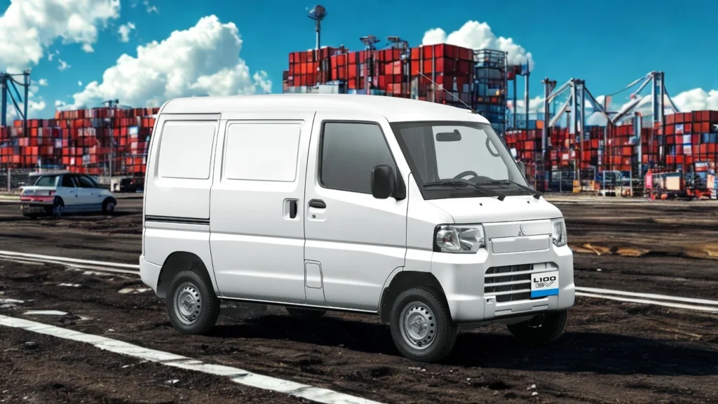 Mitsubishi L100 EV Two-Seater Blind Van — foto 1
